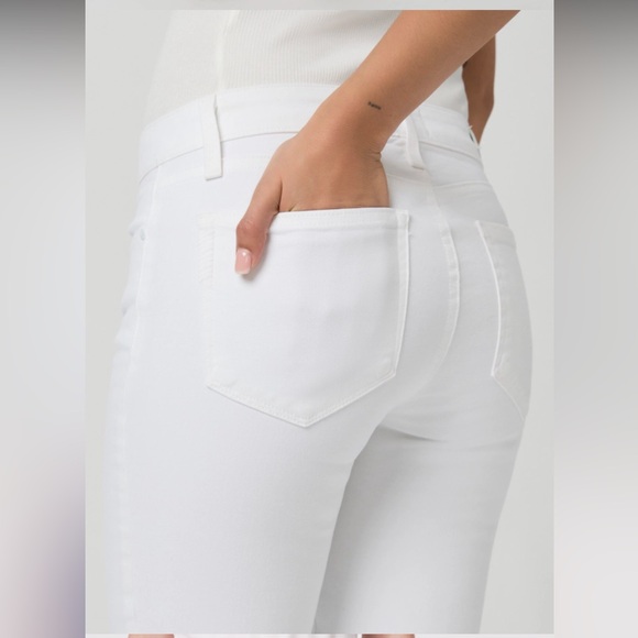 Paige White Verdugo Ankle Cotton Stretch Skinny Jeans - Picture 4 of 11